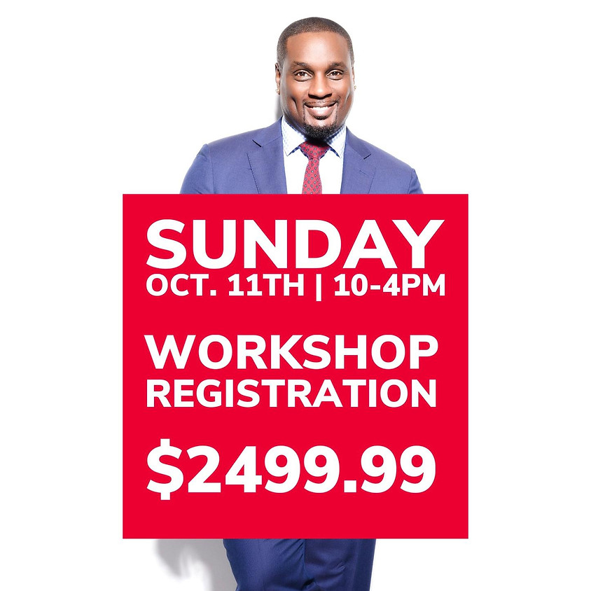"MOAL" ON-SITE WORKSHOP EVENT: SUNDAY, OCT 11TH (10-4PM)