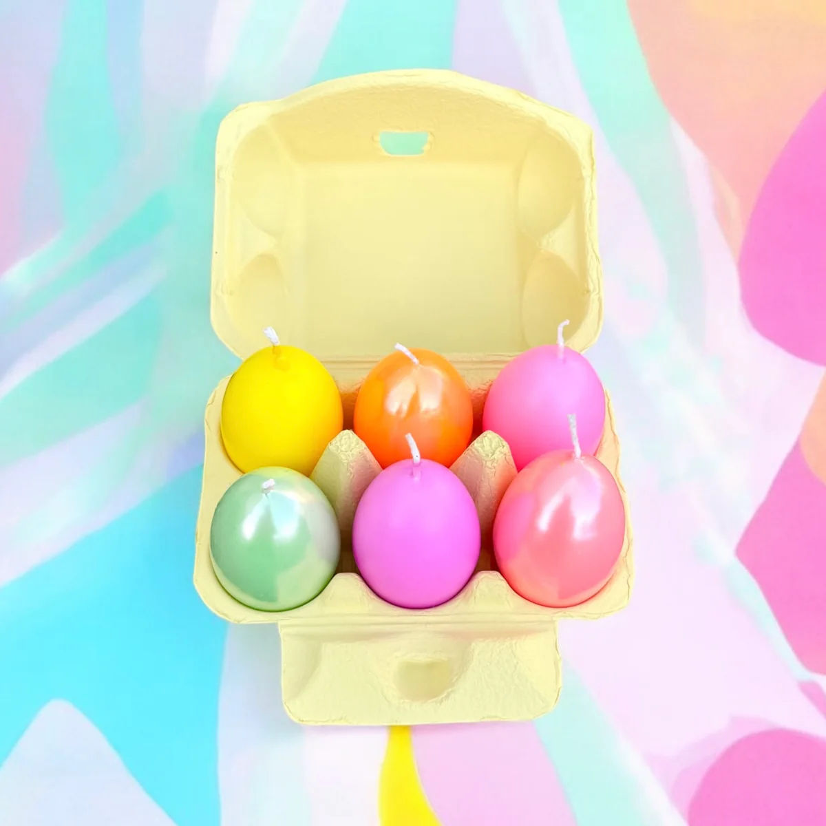 DIP DYE EGGS - RAINBOW CANDIES