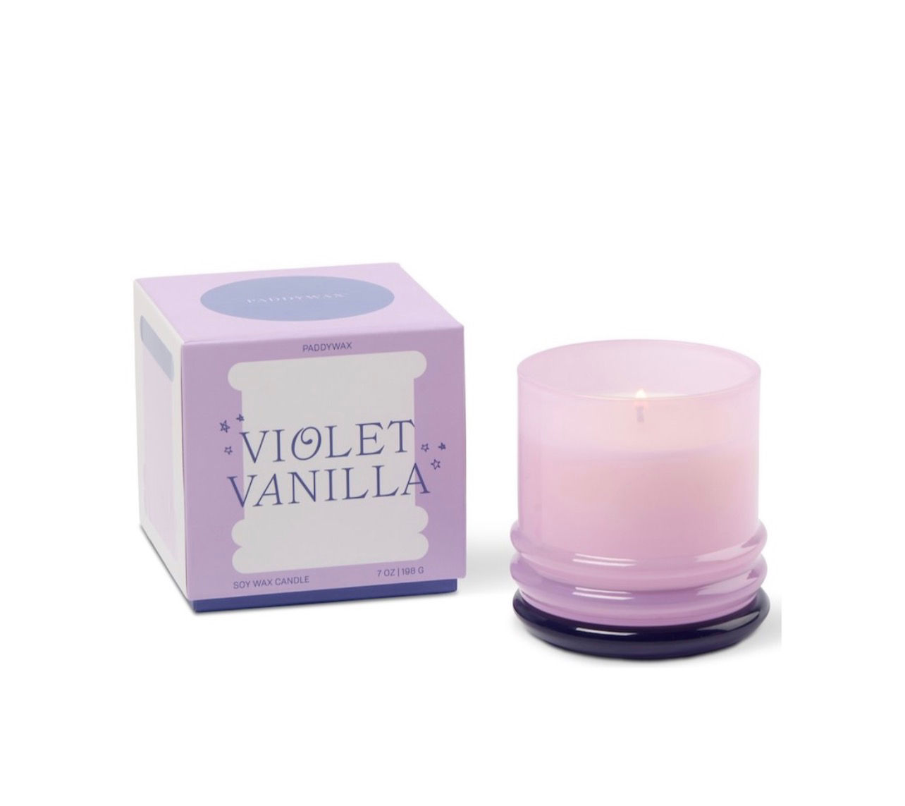 Bougie Stack - Violette et Vanille