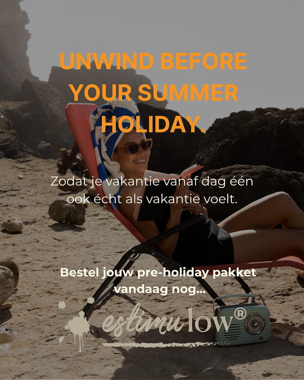 Toch ook niet 3 dagen ziek, eens je vakantie is gestart?