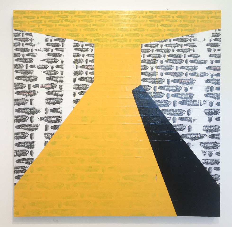 Composition in Yellow Face