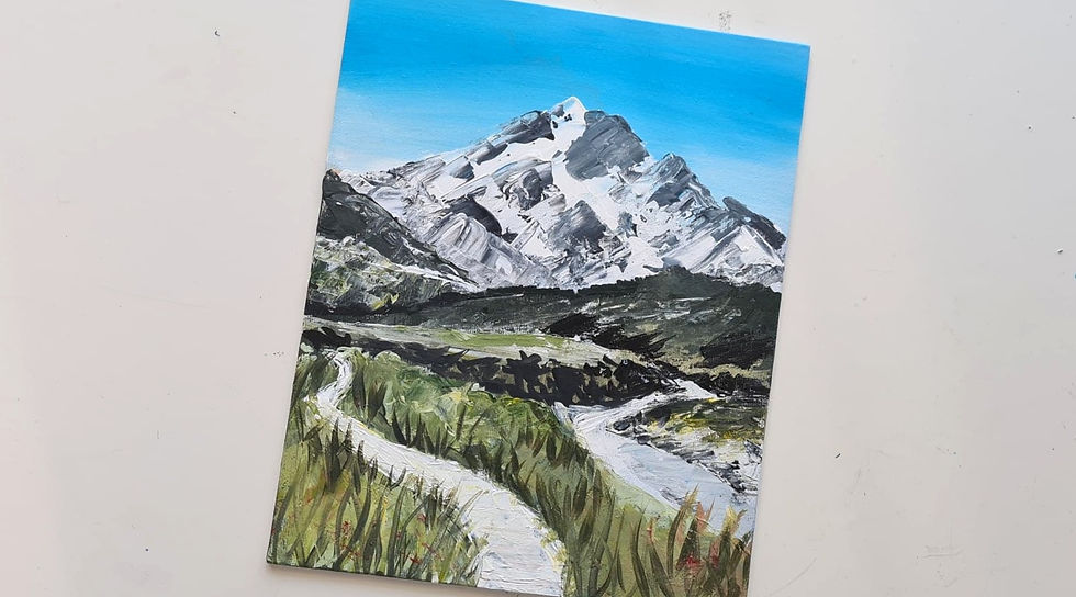 Mountain Path - Palette Knives