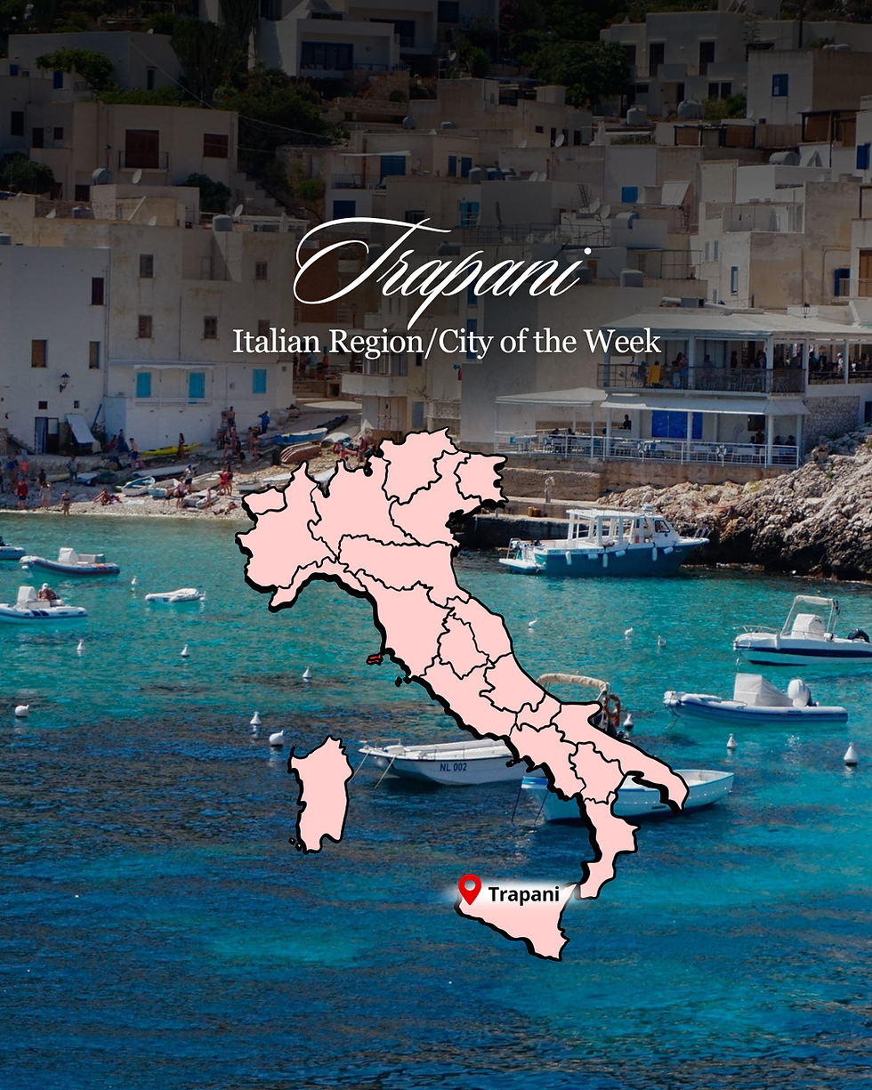 Trapani: The Port That Ate Its Own Trade