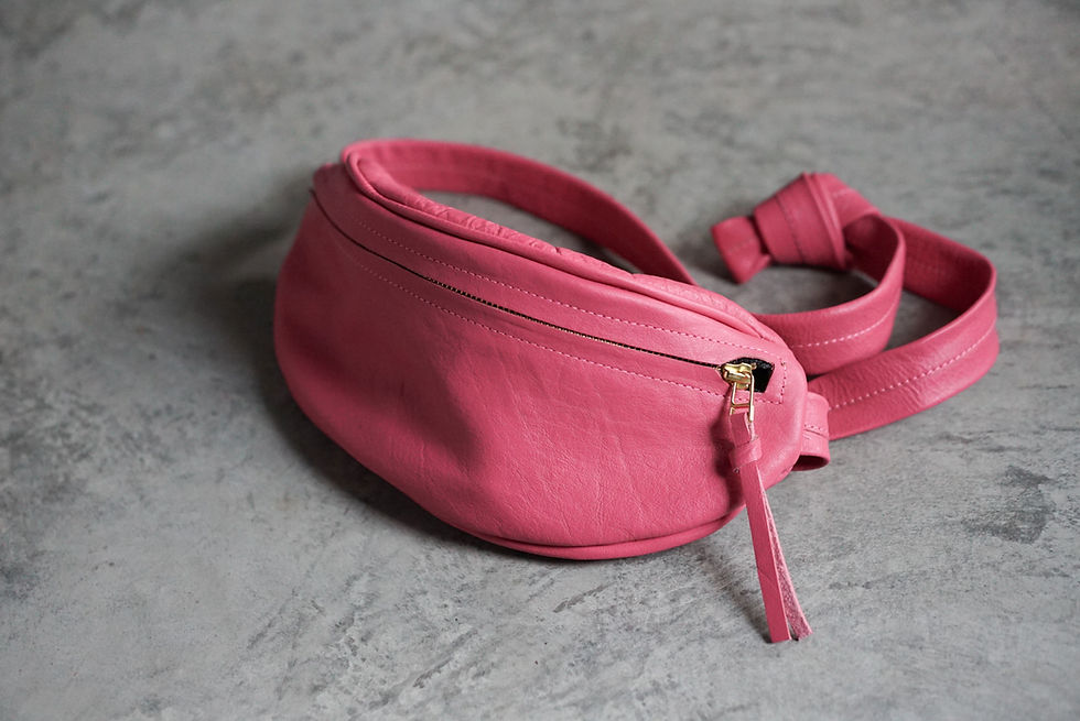 Miniatura: Soft Leather Fanny Pack/Waist Bag