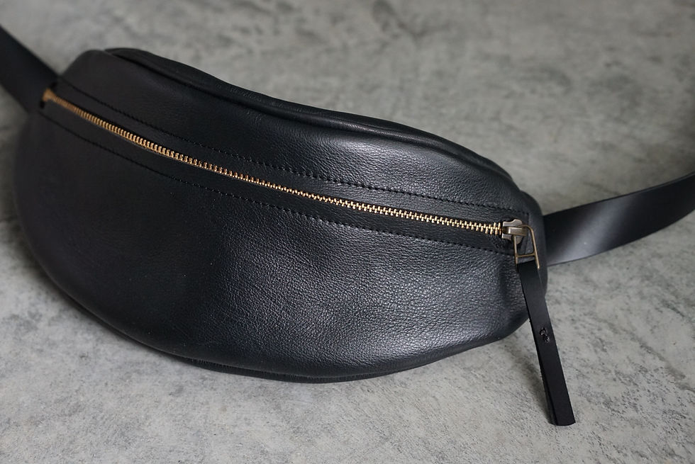 Miniatura: Soft Leather Fanny Pack/Waist Bag