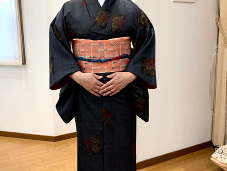 プレミアム着物レッスンSTEP1!マイナス5キロ以上細見え!?帯まで行きました!