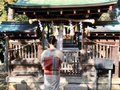 悲恋の武将の妻、勾当内侍の墓@野神神社(勾当内侍の墓)・堅田