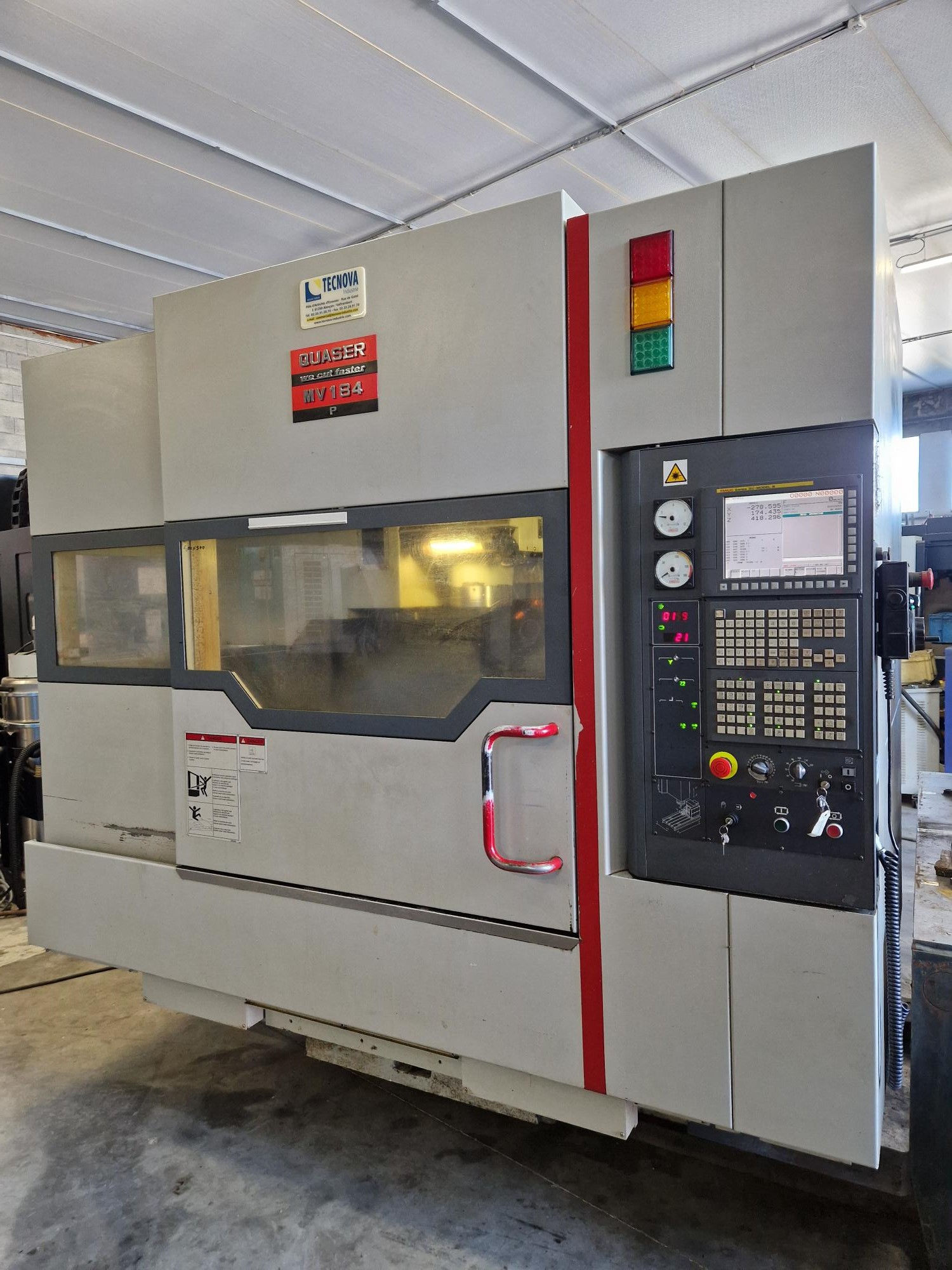 Centre usinage QUASER MV184