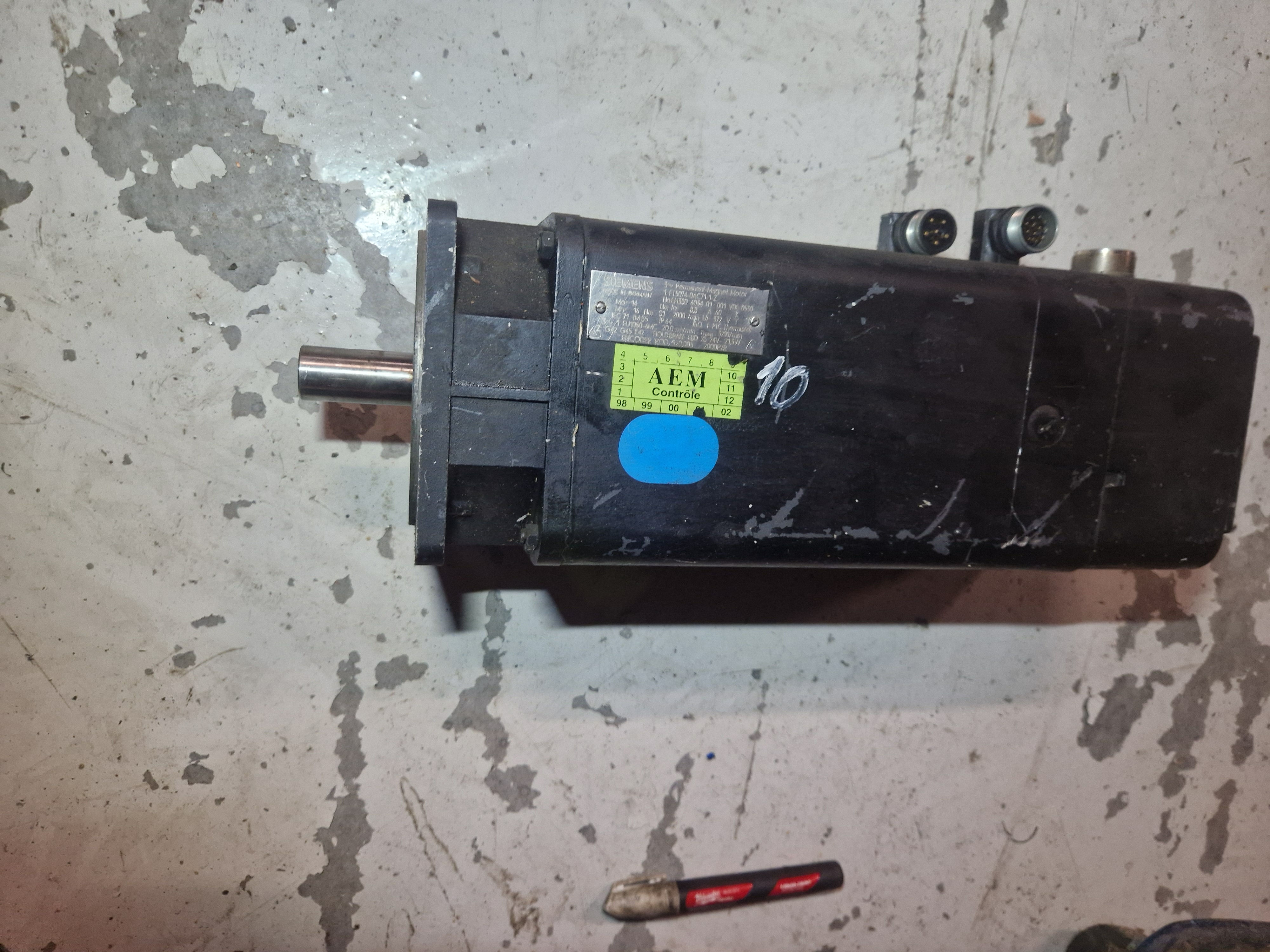 Siemens permanent magnet motor