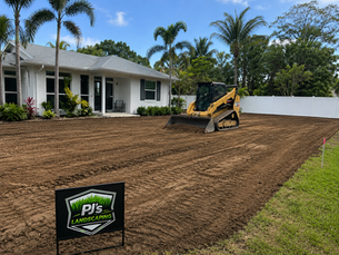 sod installation Florida, best grass for Florida lawns, lawn installation Melbourne FL, new sod installation, PJ’s Landscaping