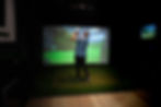 Golf simulators at Dinks & Drives in Melbourne Florida