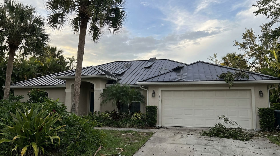 storm damage roof repair 