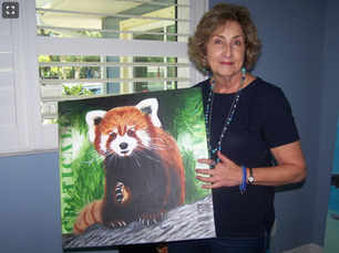Local artist’s display at library to highlight endangered species