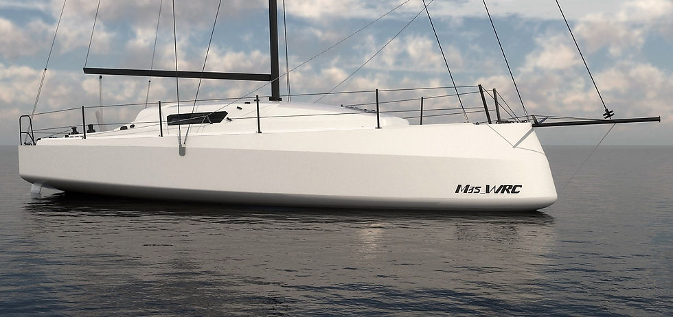 M35' WRC Base + Swinging rudders option