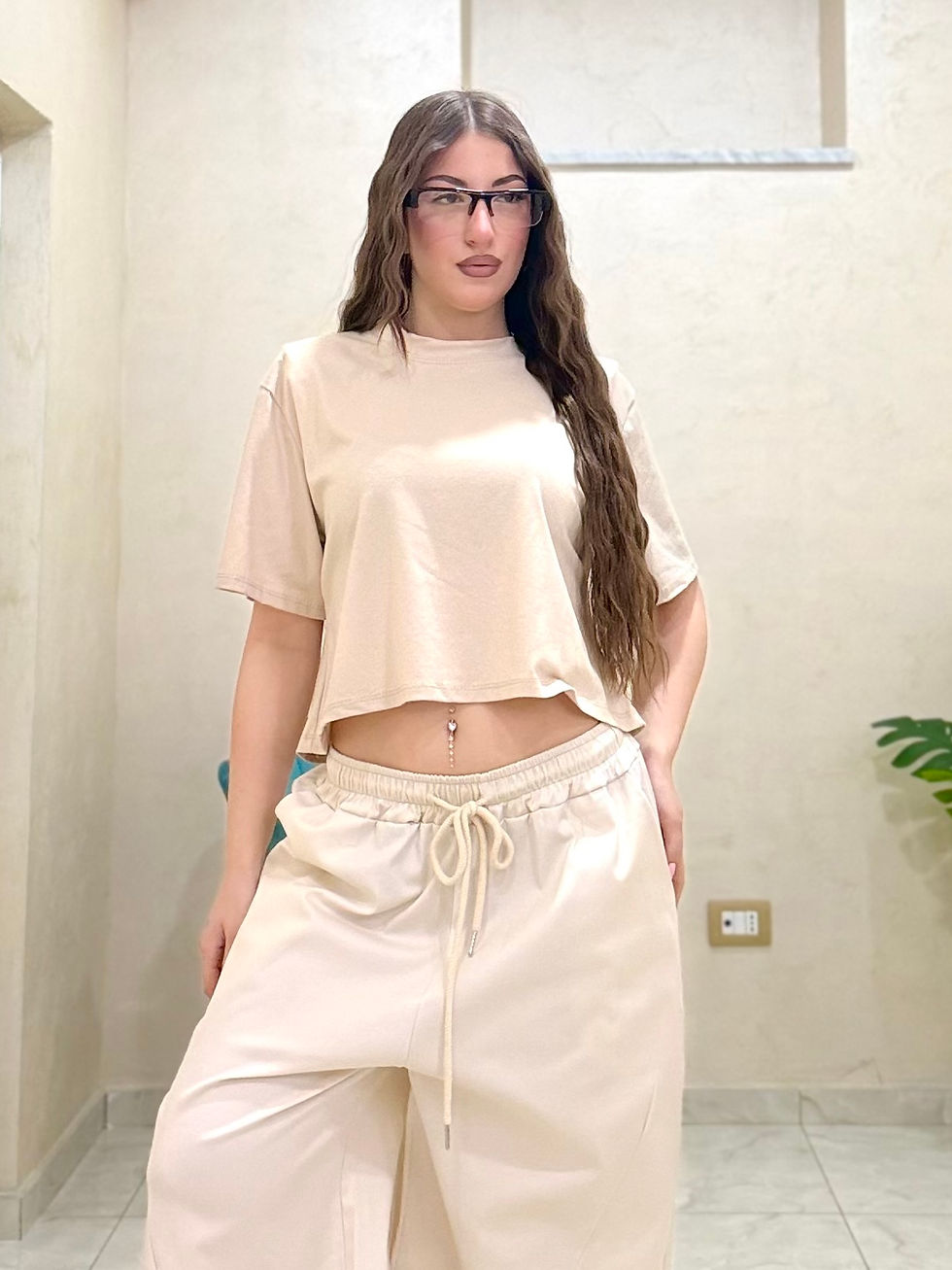 Miniatura: T-shirt crop basic 