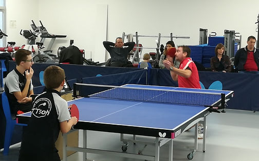 jour de match pour l'amicale pongiste porteloise