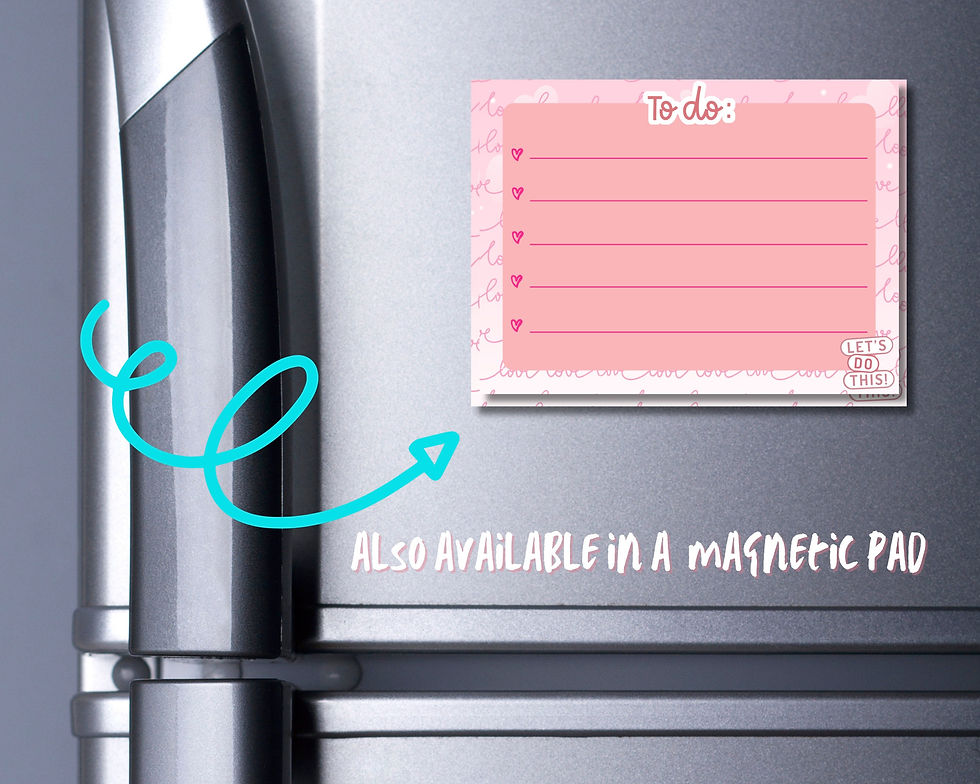 Thumbnail: All You Need Is Love Let's Do This Mini Notepad
