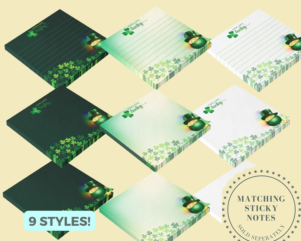 Thumbnail: Feeling Lucky Let's Do This Notepad