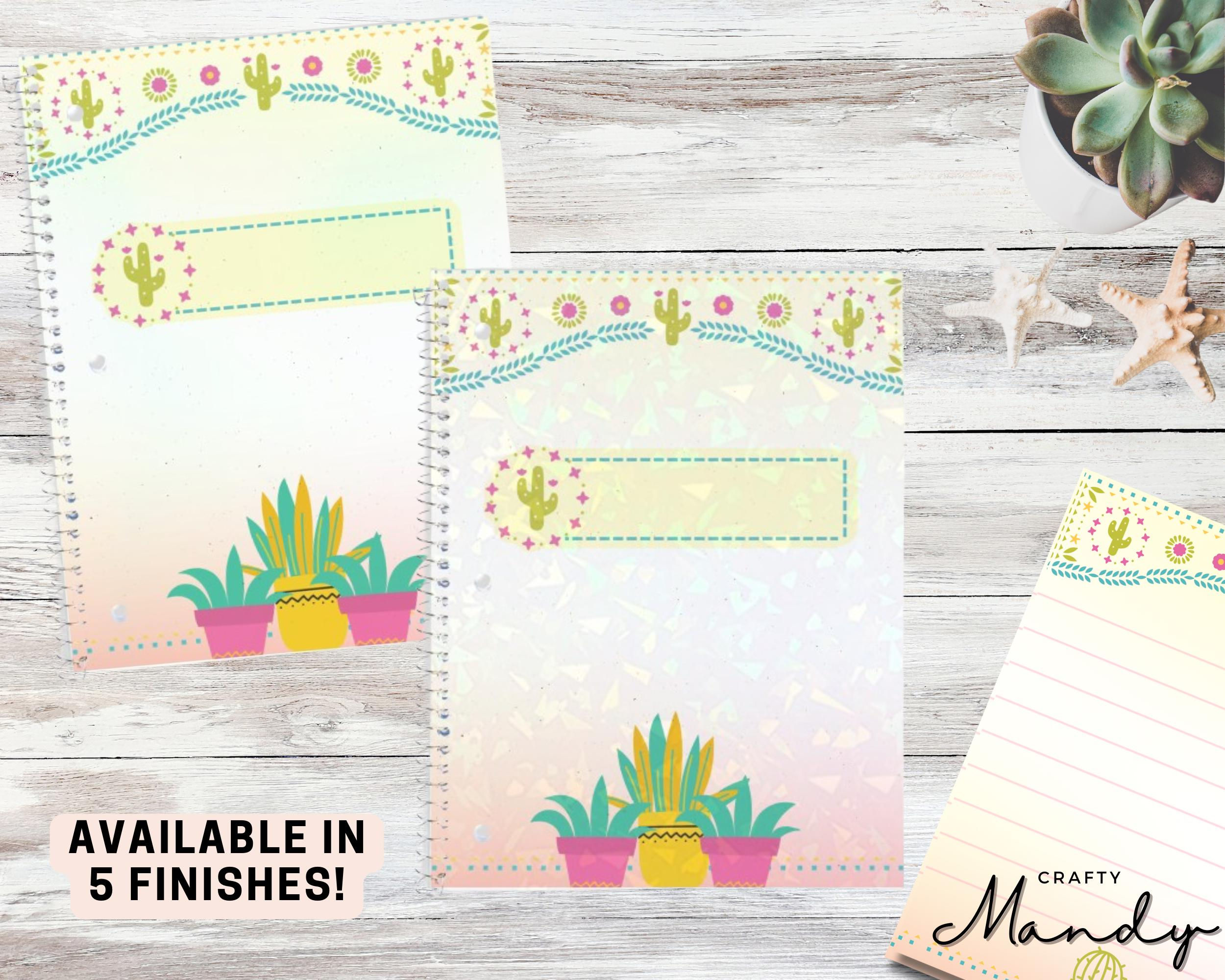 Desert Bloom Spiral Notebook