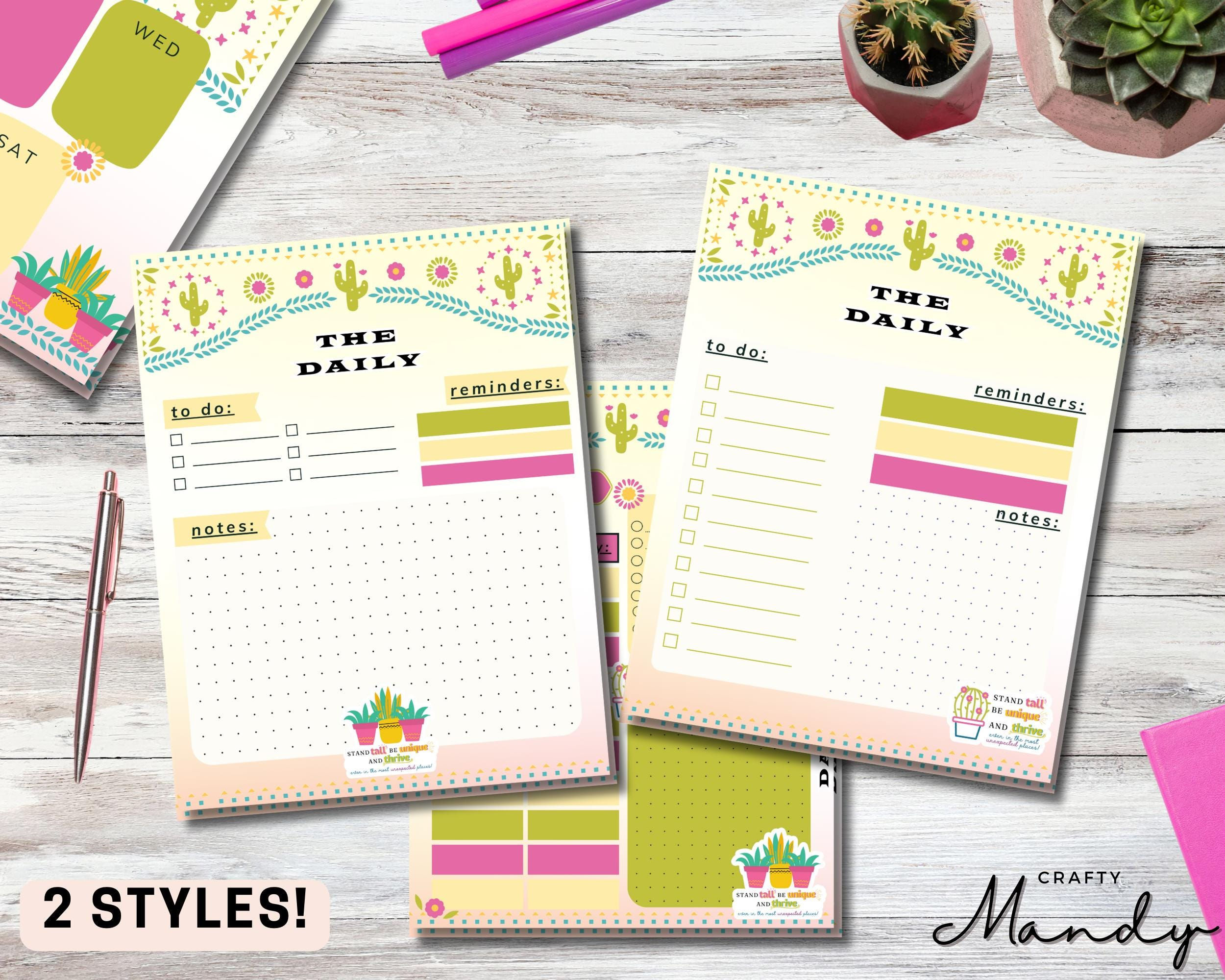 Desert Bloom The Daily Notepad