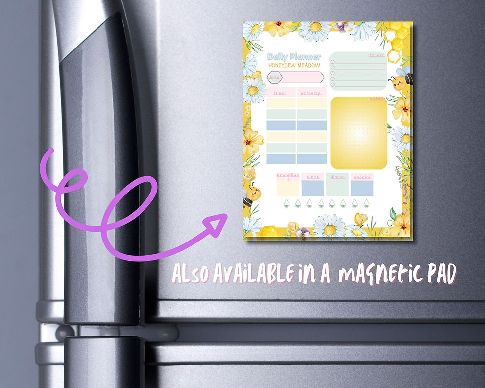 Thumbnail: Honeydew Meadow Daily Planner Notepad