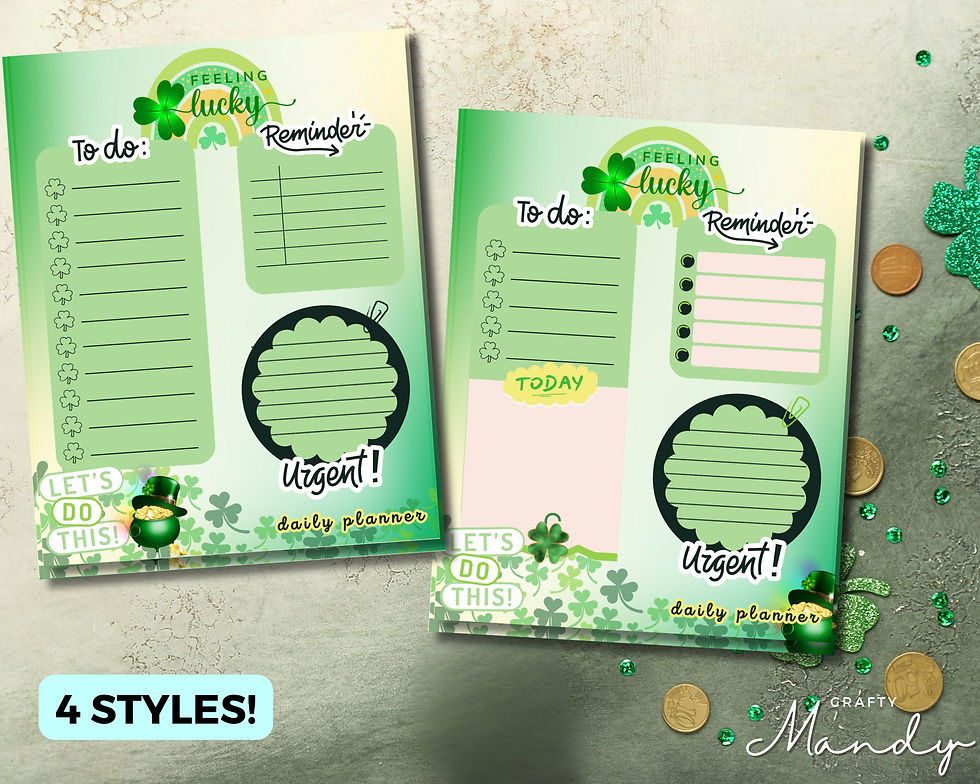 Thumbnail: Feeling Lucky Let's Do This Notepad