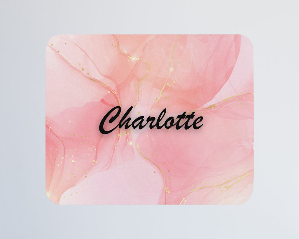 Thumbnail: Watercolor Name Mouse Pad