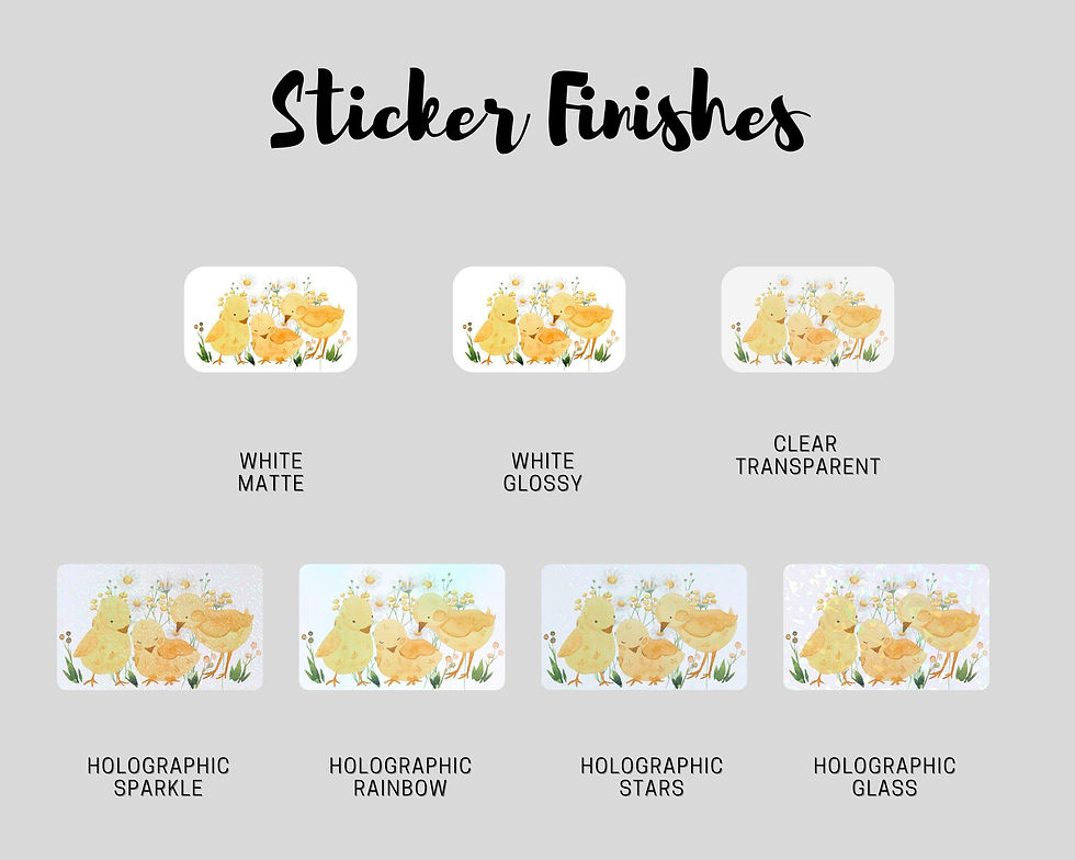 Thumbnail: Chickadee Bloom Sticker Decal