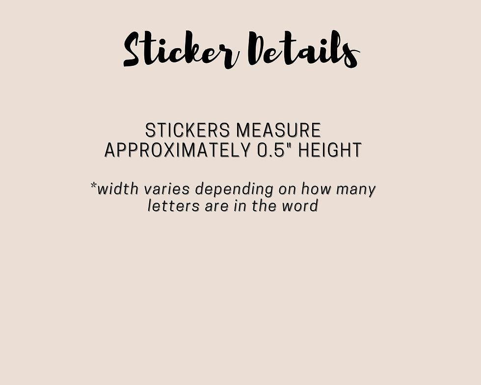 Thumbnail: Planner Stickers