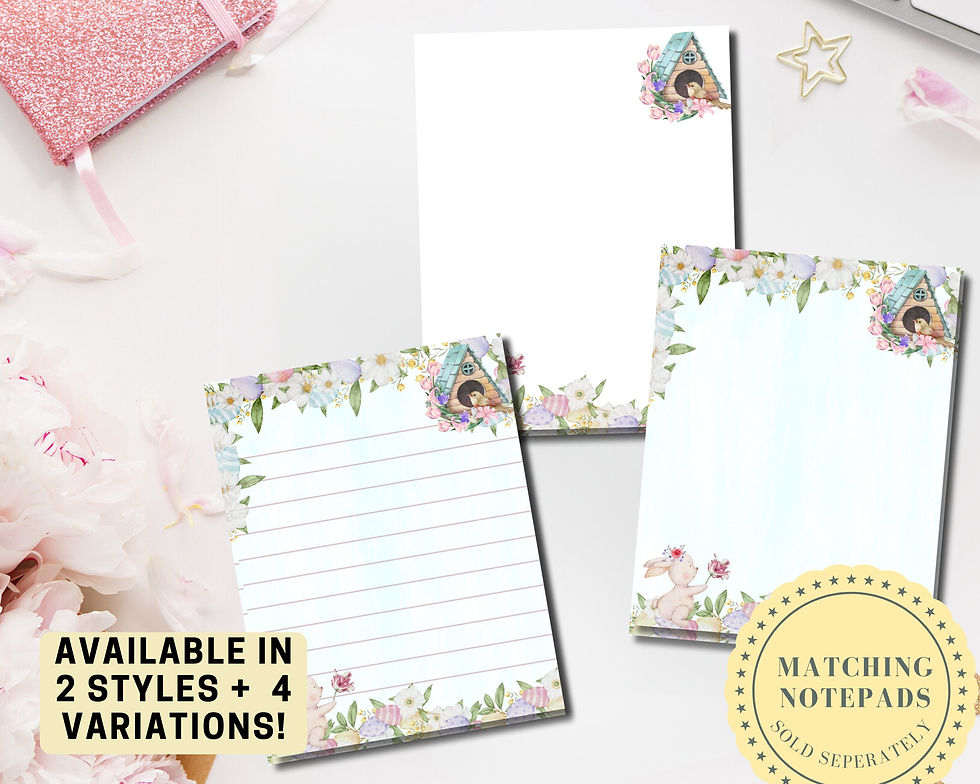 Thumbnail: Easter Enchantment Spiral Notebook