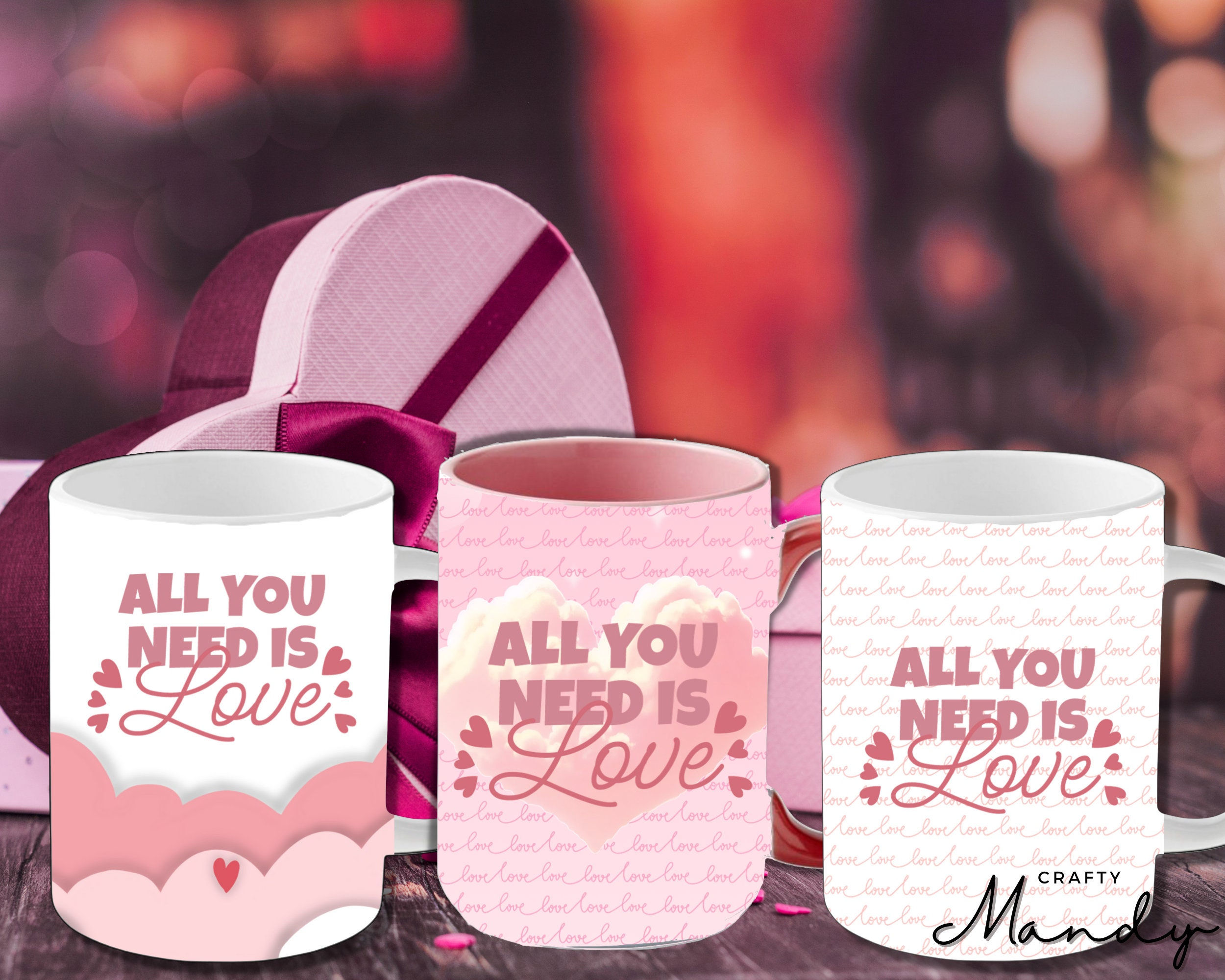 All You Need Is Love Ceramic Mug