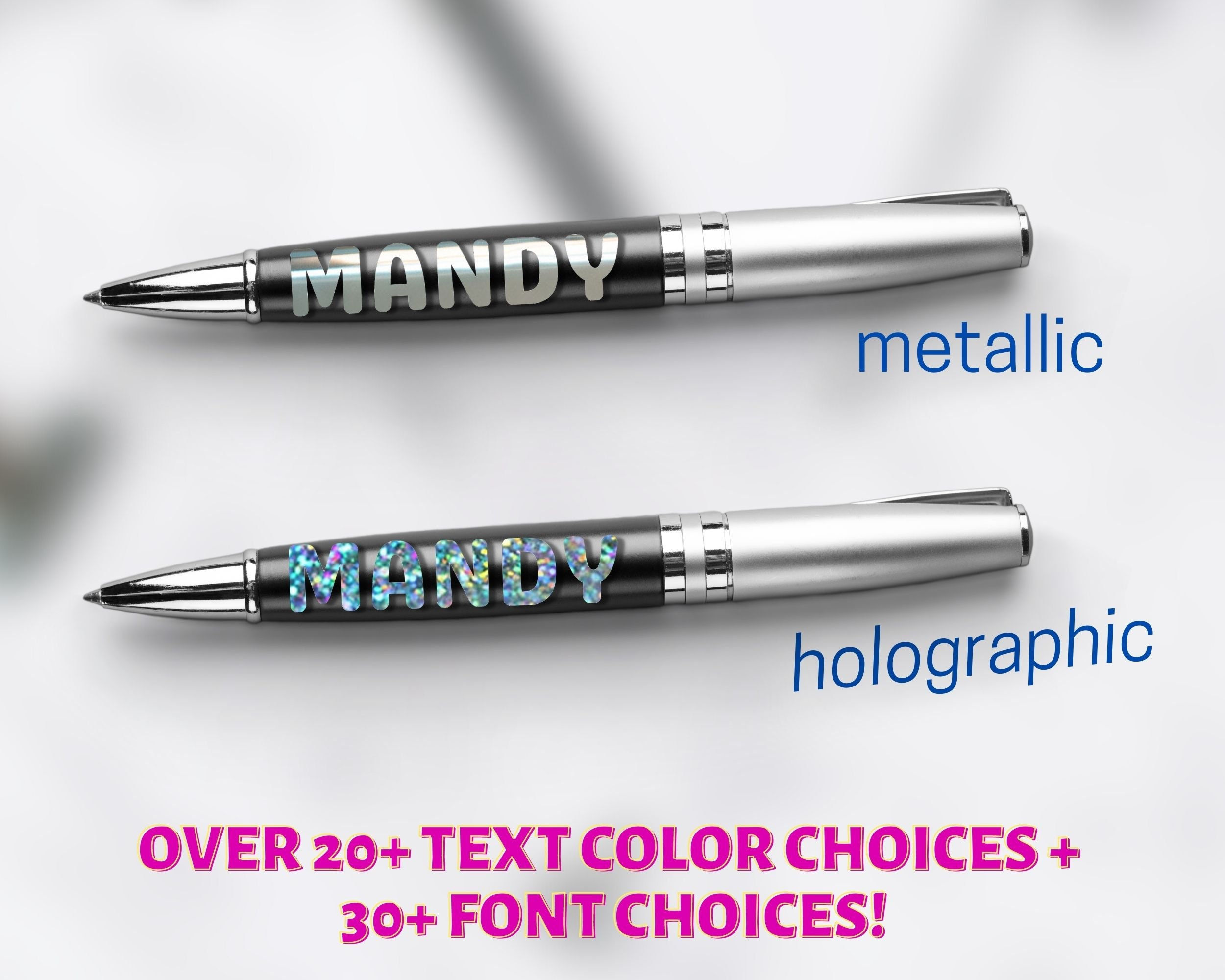 Personalized Pen Name Decals