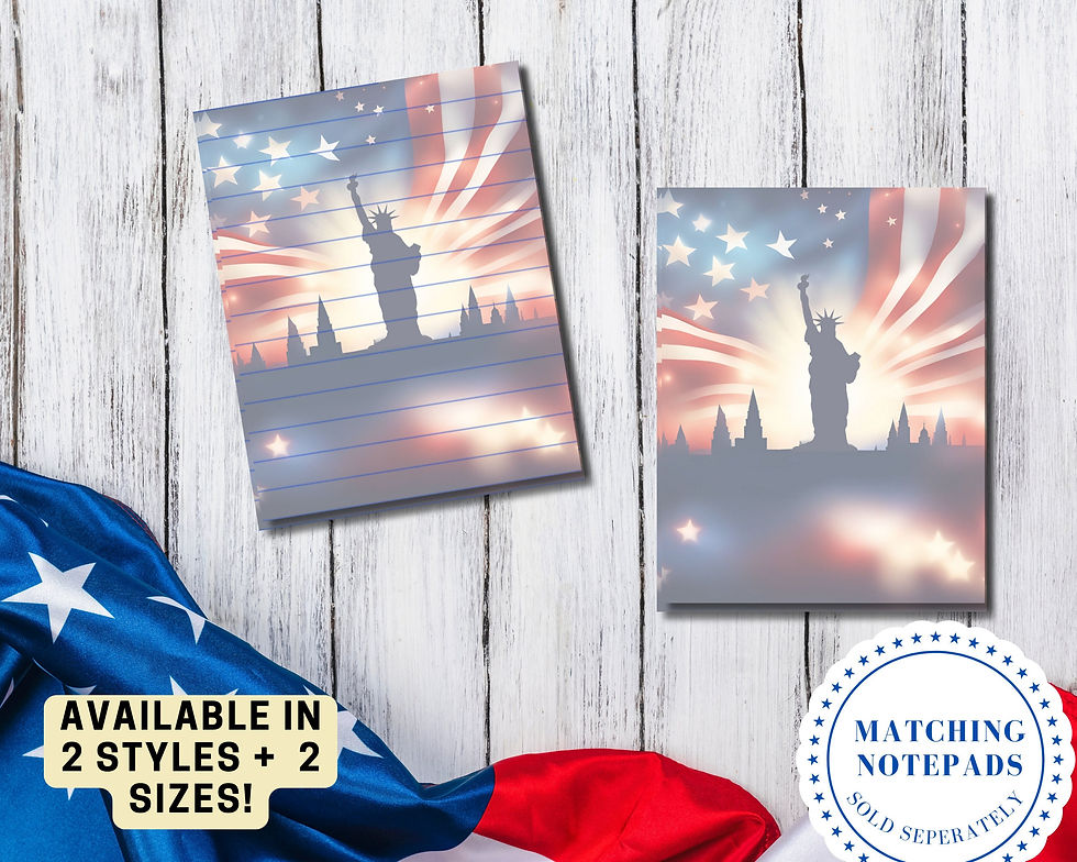 Thumbnail: Stars, Stripes and Liberty Daily Planner Notepad