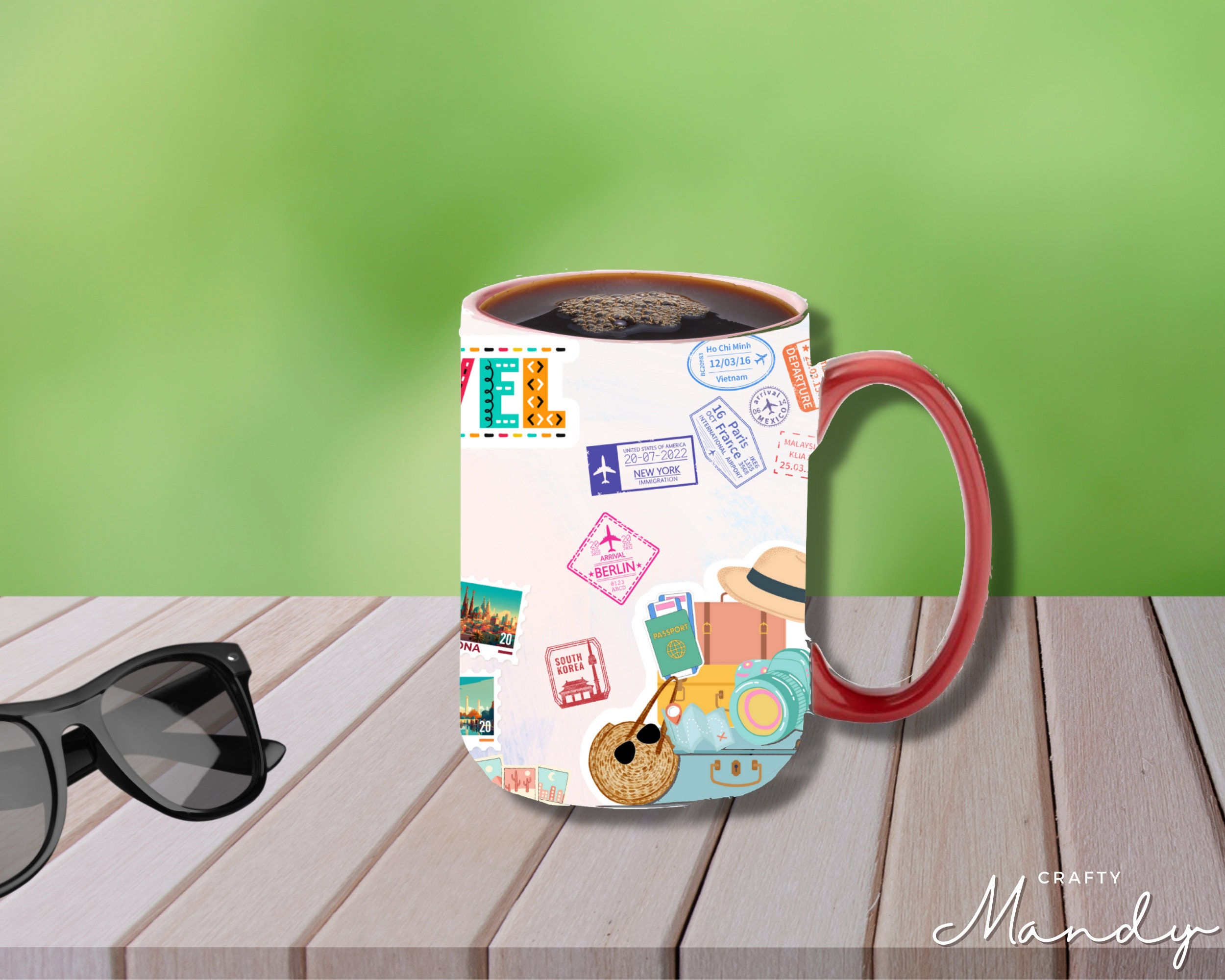 Avid Traveler Ceramic Mug