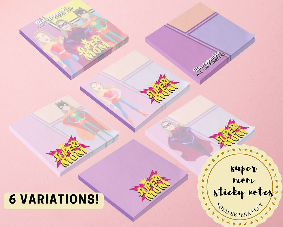 Thumbnail: Super Mom Cartoon Photo Canvas