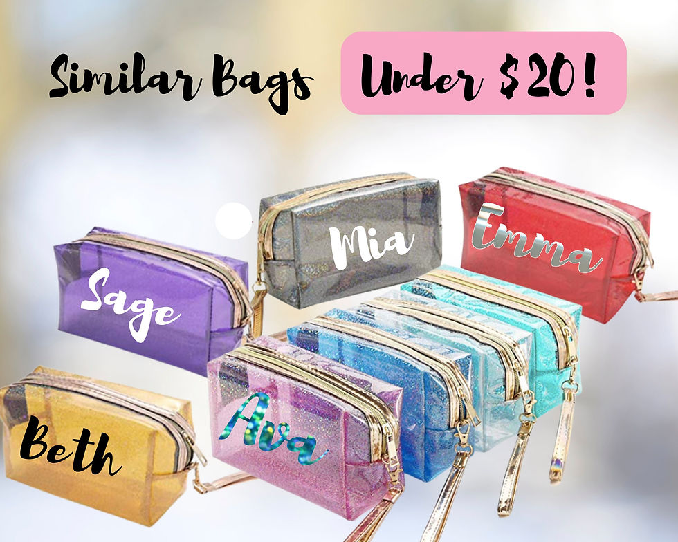 Thumbnail: Personalized Waterproof Tote Bag