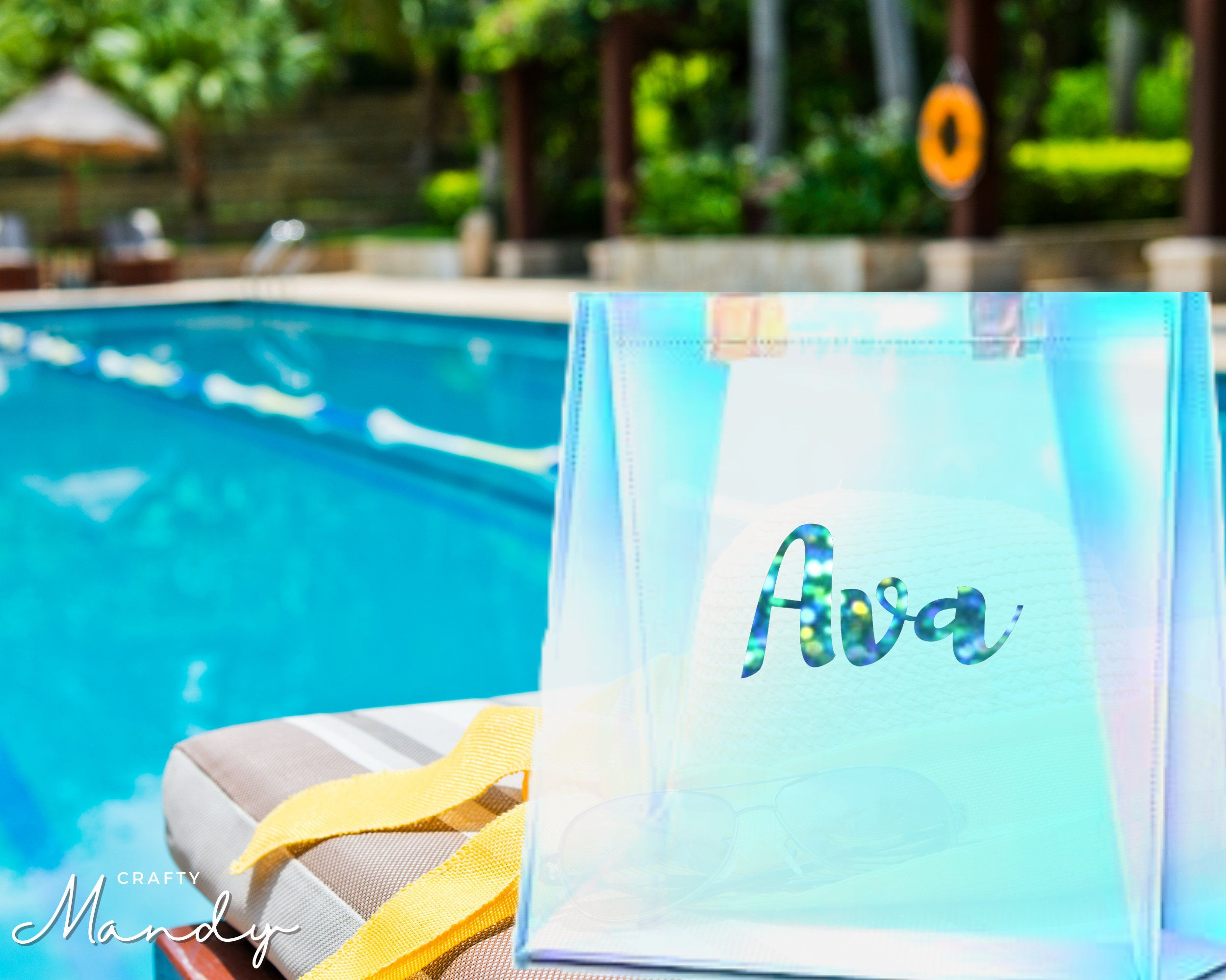 Personalized Waterproof Tote Bag