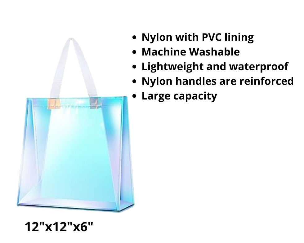 Thumbnail: Personalized Waterproof Tote Bag