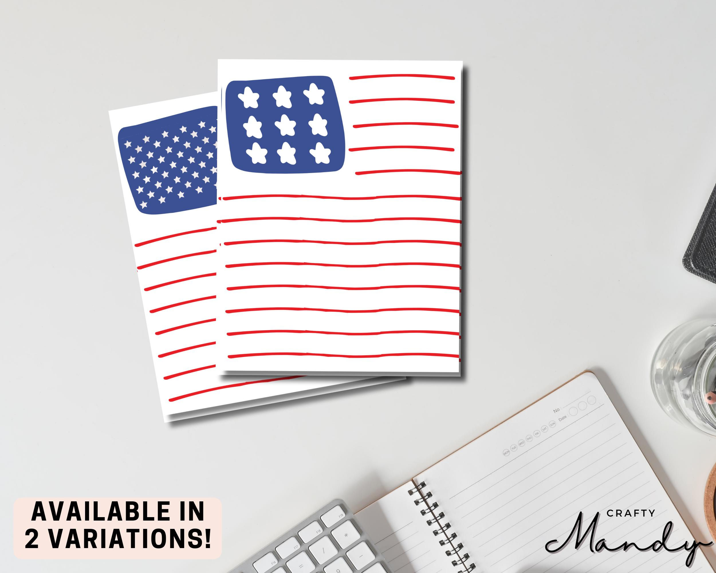 Stars & Stripes Notepad