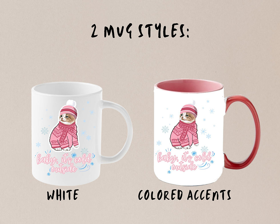 Thumbnail: Cozy Cat Ceramic Mug