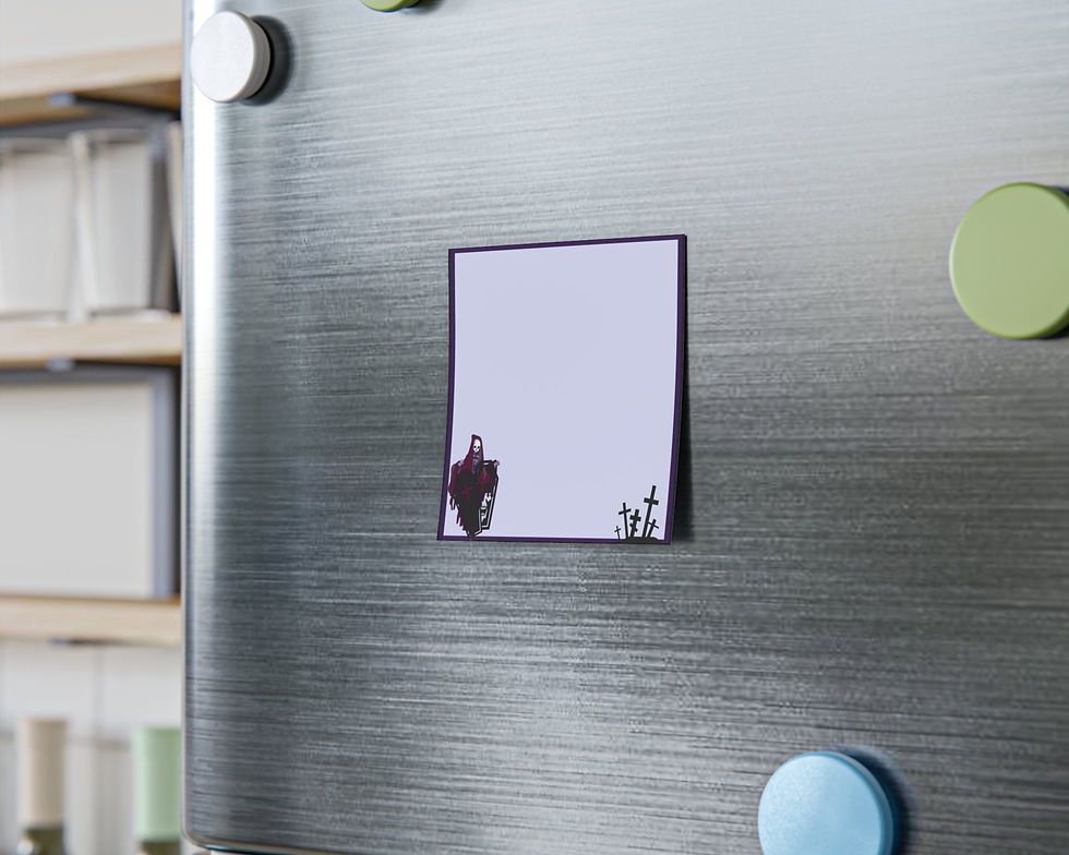Thumbnail: Spooky Skeleton Sticky Notes