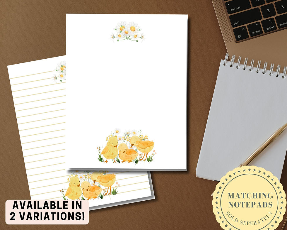 Thumbnail: Chickadee Bloom Let's Do This Notepad