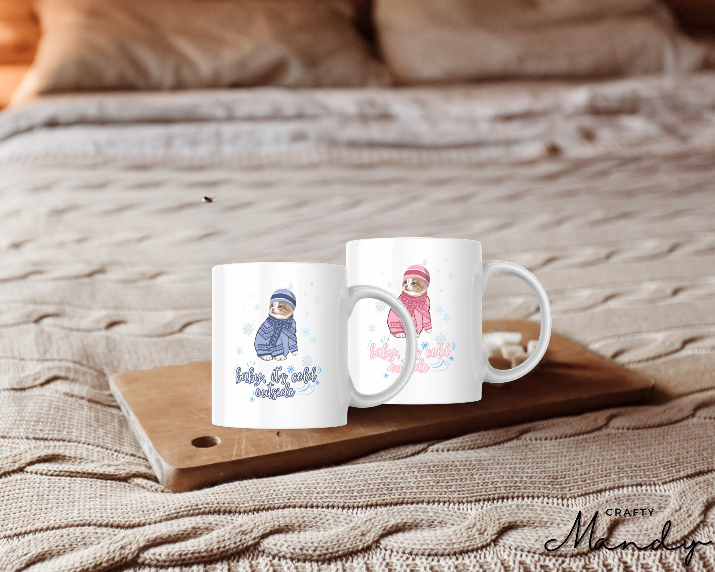 Cozy Cat Ceramic Mug