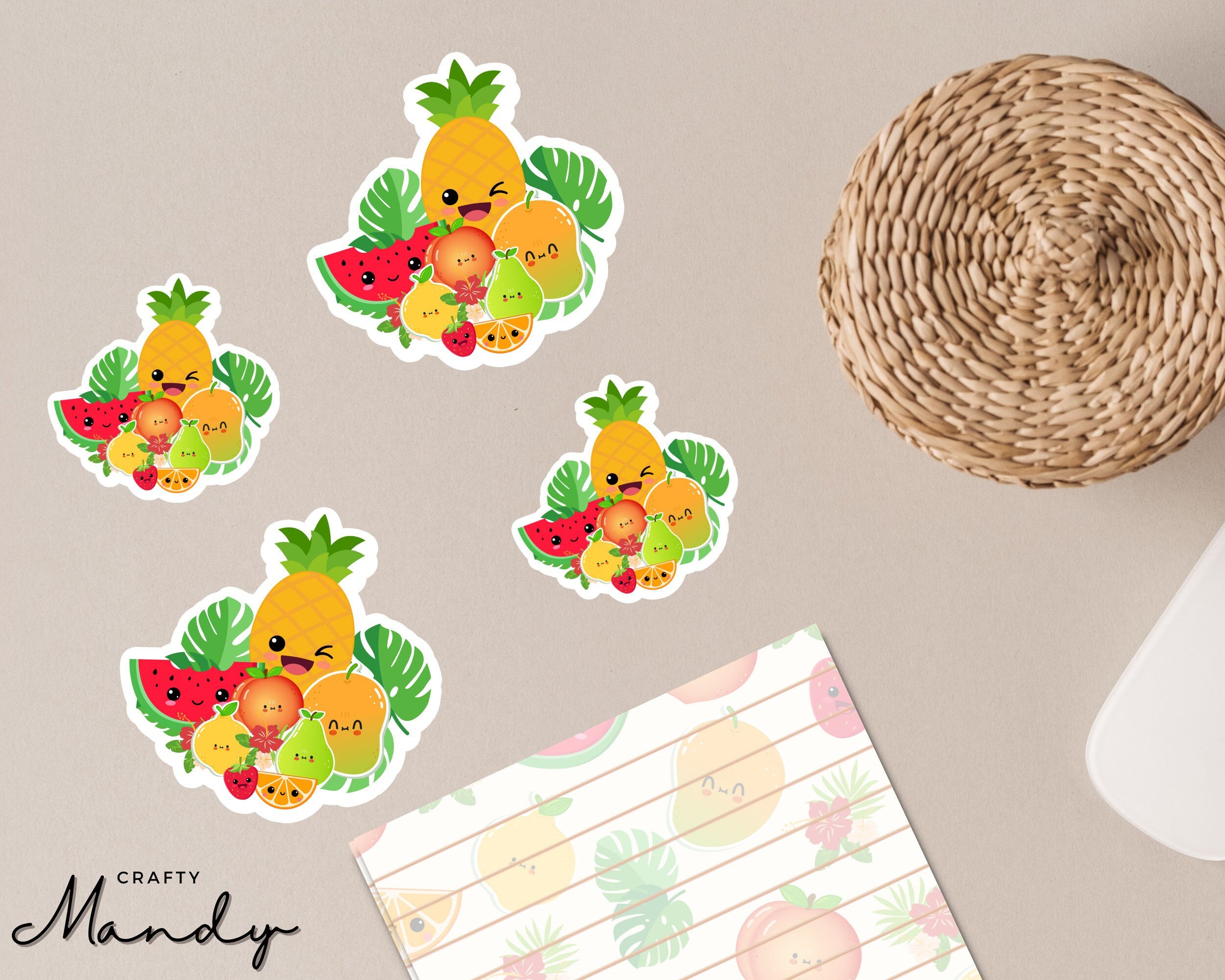 Fruity Summer Decal Sticker Decal