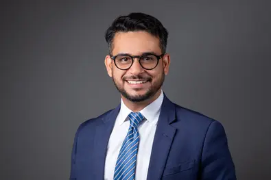 corporate headshot of a chartered accountant from Singapore shot by a professional photographer in Delhi, India.