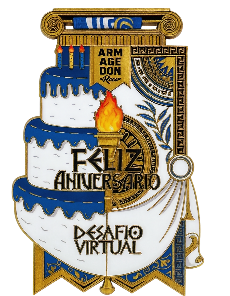 Medalha de Aniversário Armagedon Race-Ph