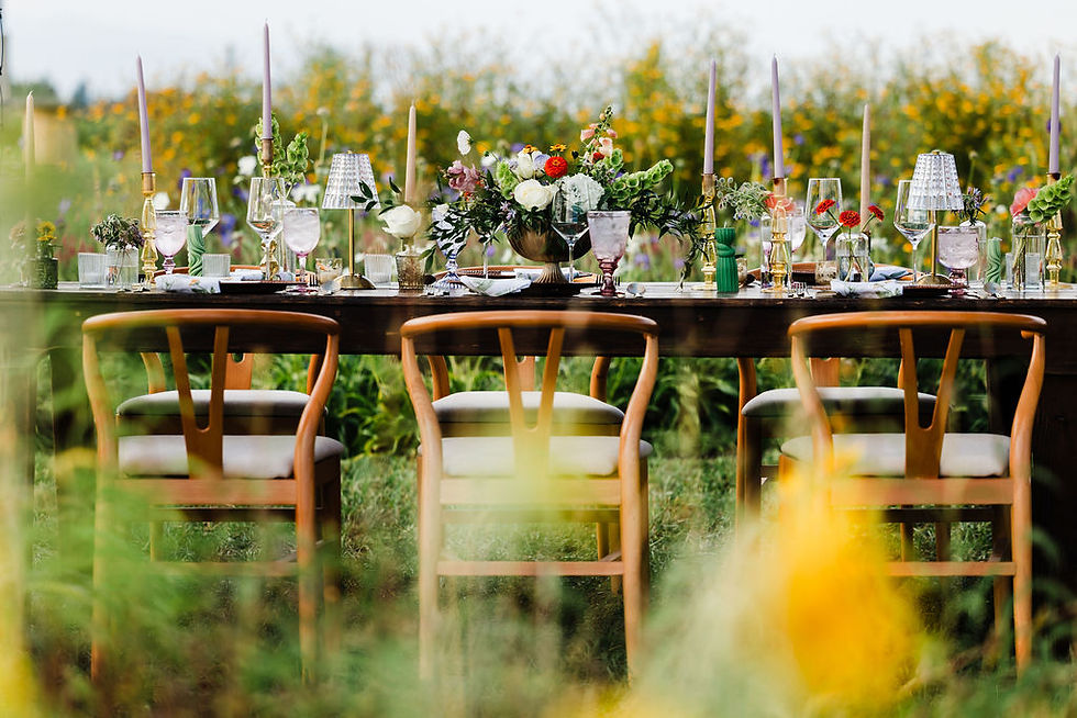 2025 Farm to Table Dinner at Two Kays Flower Farm