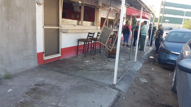 Explota olla de presión en un negocio de comida en Delicias