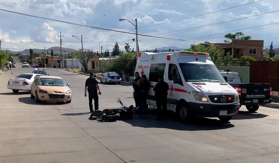 Arrollan a motociclista en el Cerro de la Cruz