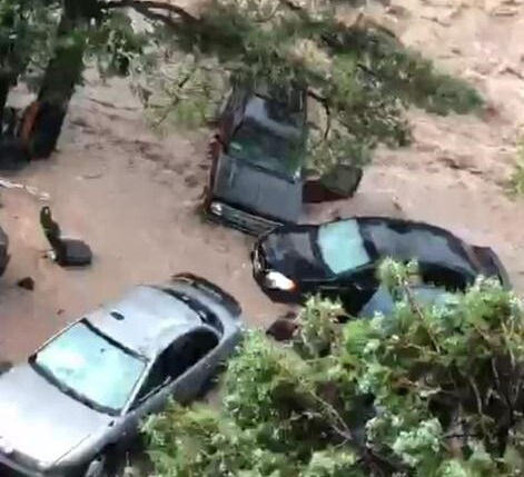 Lluvias provocan daños en Guadalupe y Calvo